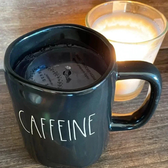 CANDLE (Coffee SCENTED) Candle - FRESH GROUND COFFEE - IN Rae Dunn Mug/Cup - NEW - Picture 9 of 9